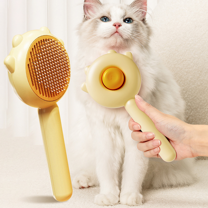 Pet Massage & Hair Removal Comb – Grooming Brush for Cats & Dogs